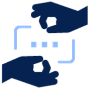 Icon of sign language